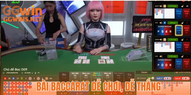 Game Baccarat tỷ lệ ăn cao